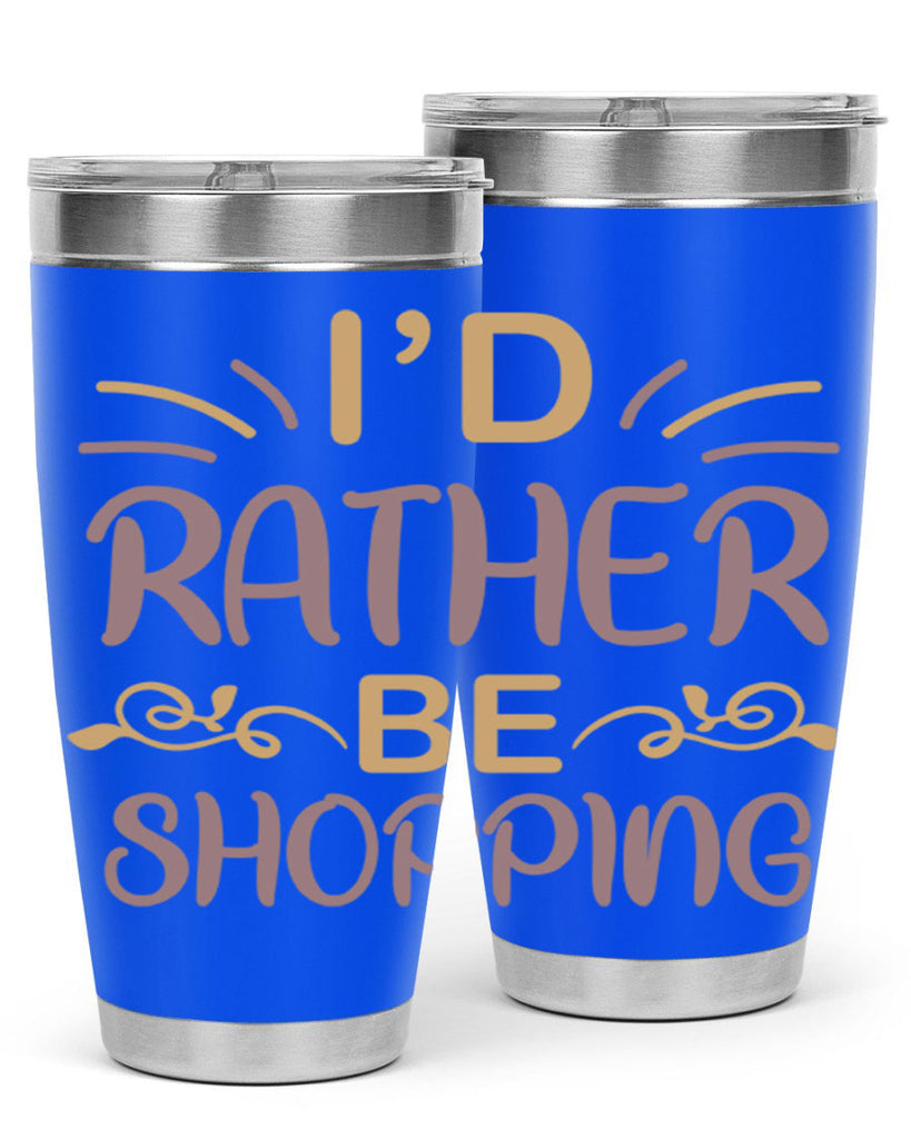 Id Rather Be Shopping 109#- fashion- Cotton Tank