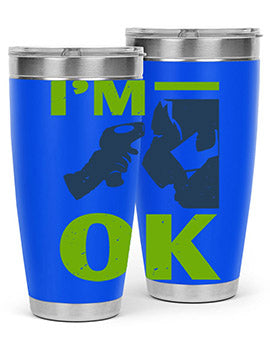 Im ok Style 30#- corona virus- Tumbler