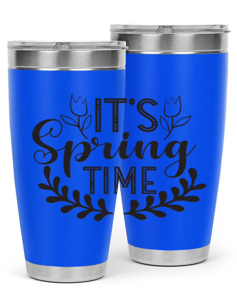 It's spring time281#- spring- Tumbler