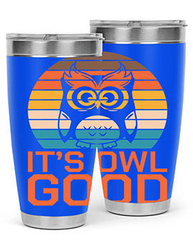 Its Owl Good Retro Owl A TurtleRabbit 10#- owl- Tumblers