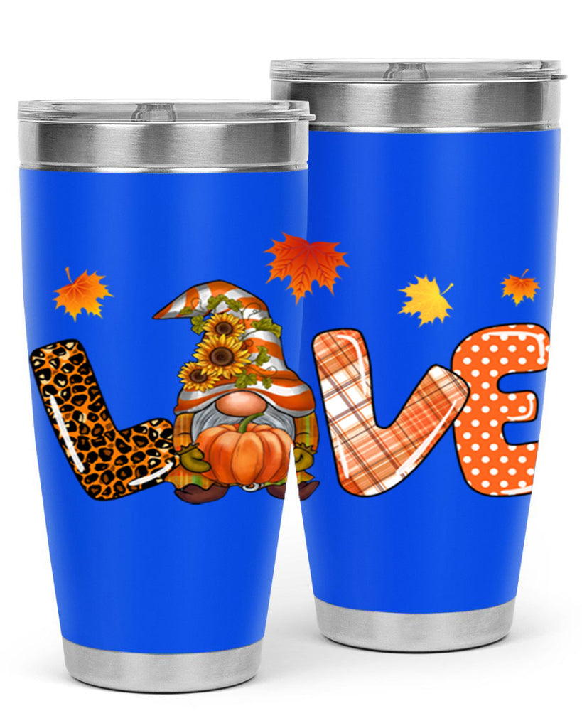 LOVEFallGnomeAutumn 416#- fall- Tumbler