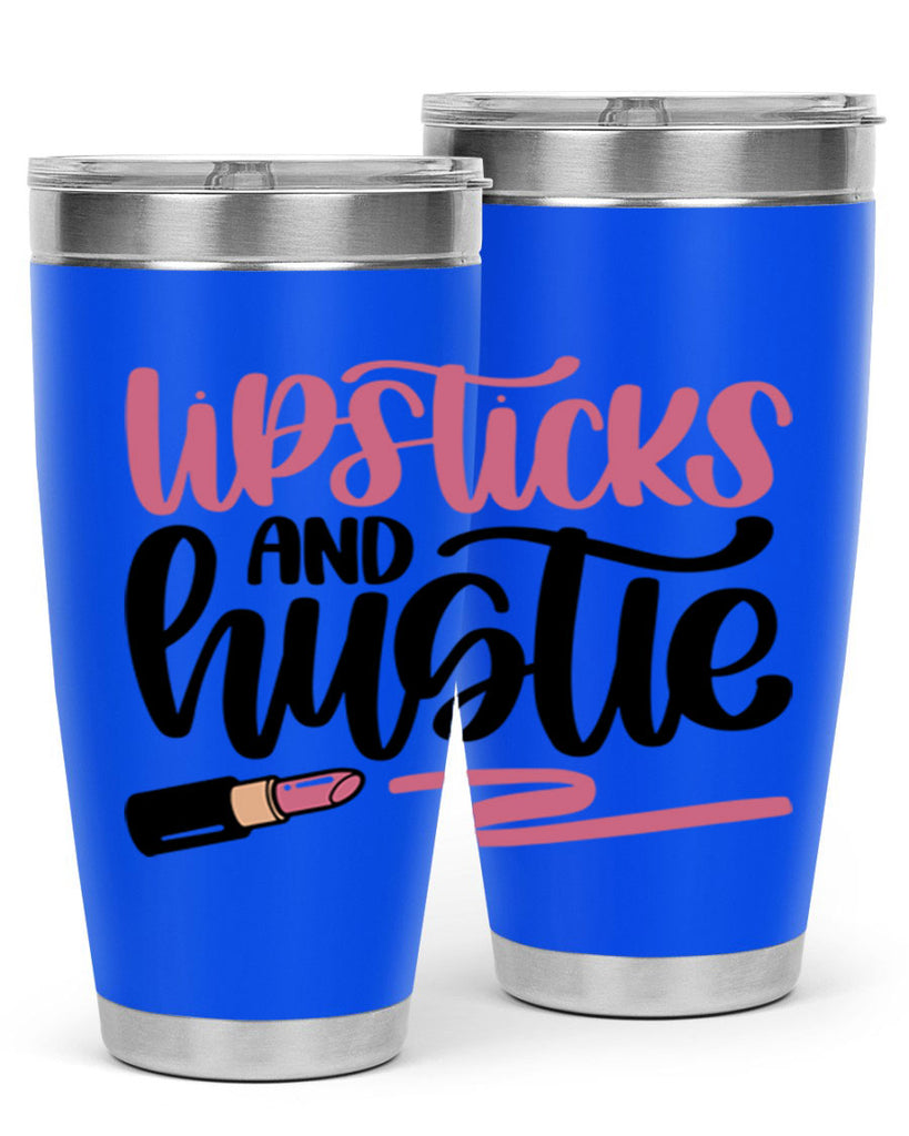 Lipstick And Hustie Style 58#- make up- Tumbler