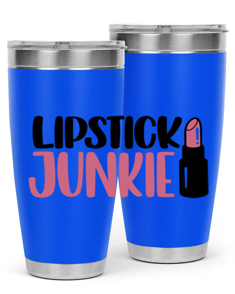 Lipstick Junkie Style 56#- make up- Tumbler
