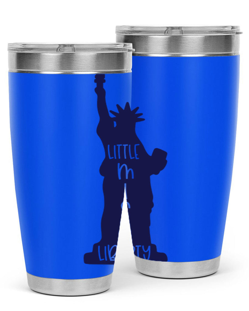 Little Miss Liberty Style 163#- Fourt Of July- Tumbler