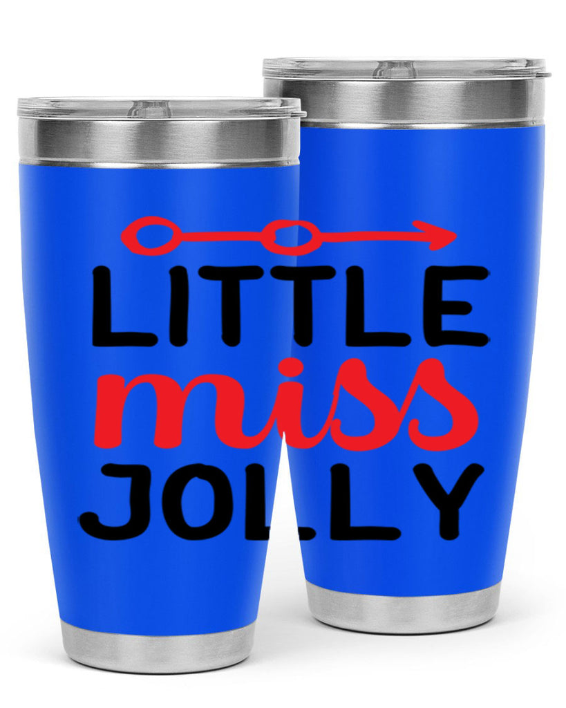 Little miss jolly 306#- winter- Tumbler