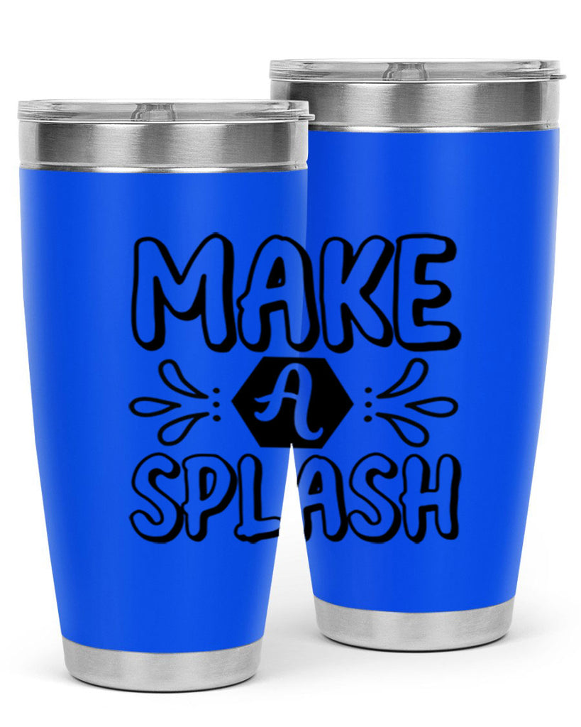 Make a splash 310#- mermaid- Tumbler