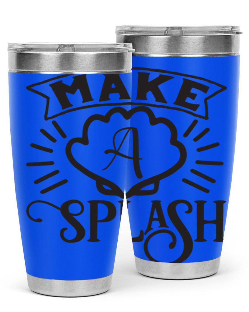 Make a splash 312#- mermaid- Tumbler