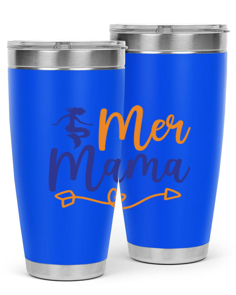 Mer Mama 331#- mermaid- Tumbler