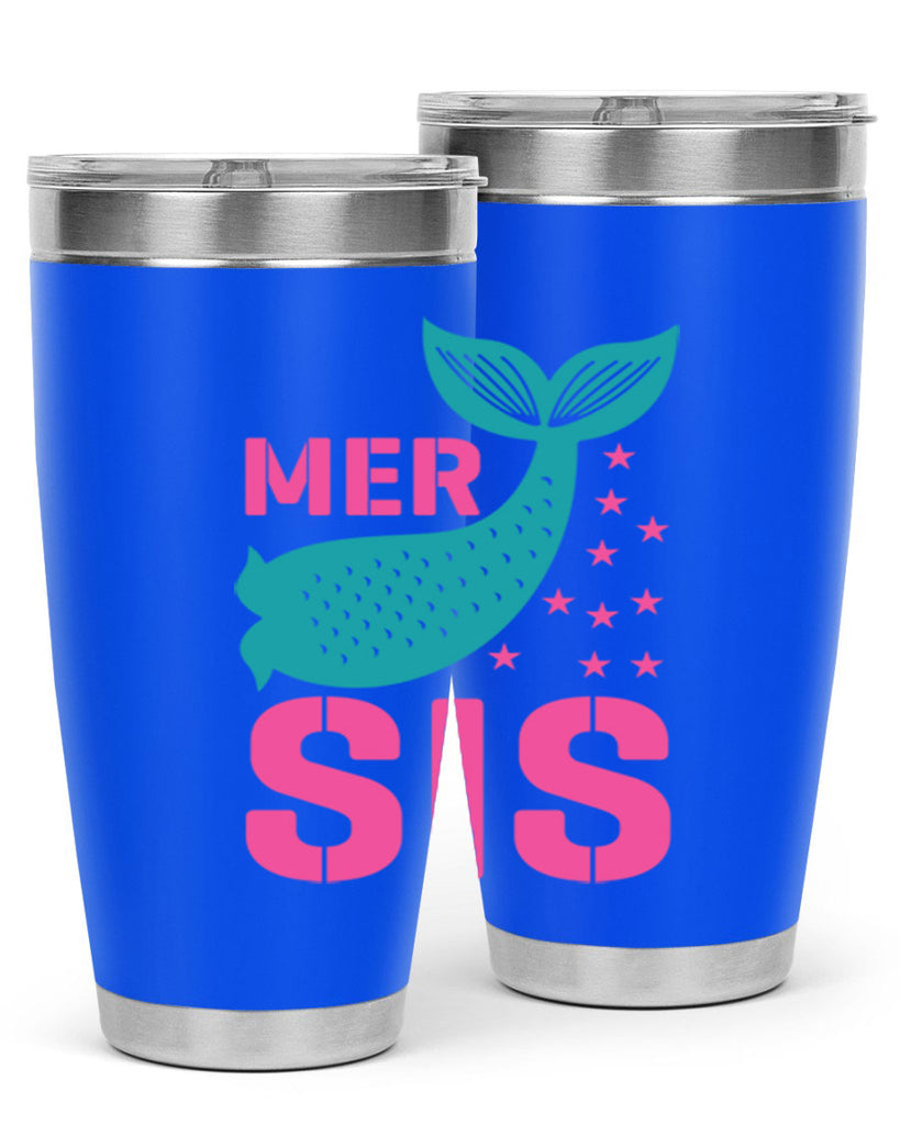 Mer Sis 345#- mermaid- Tumbler