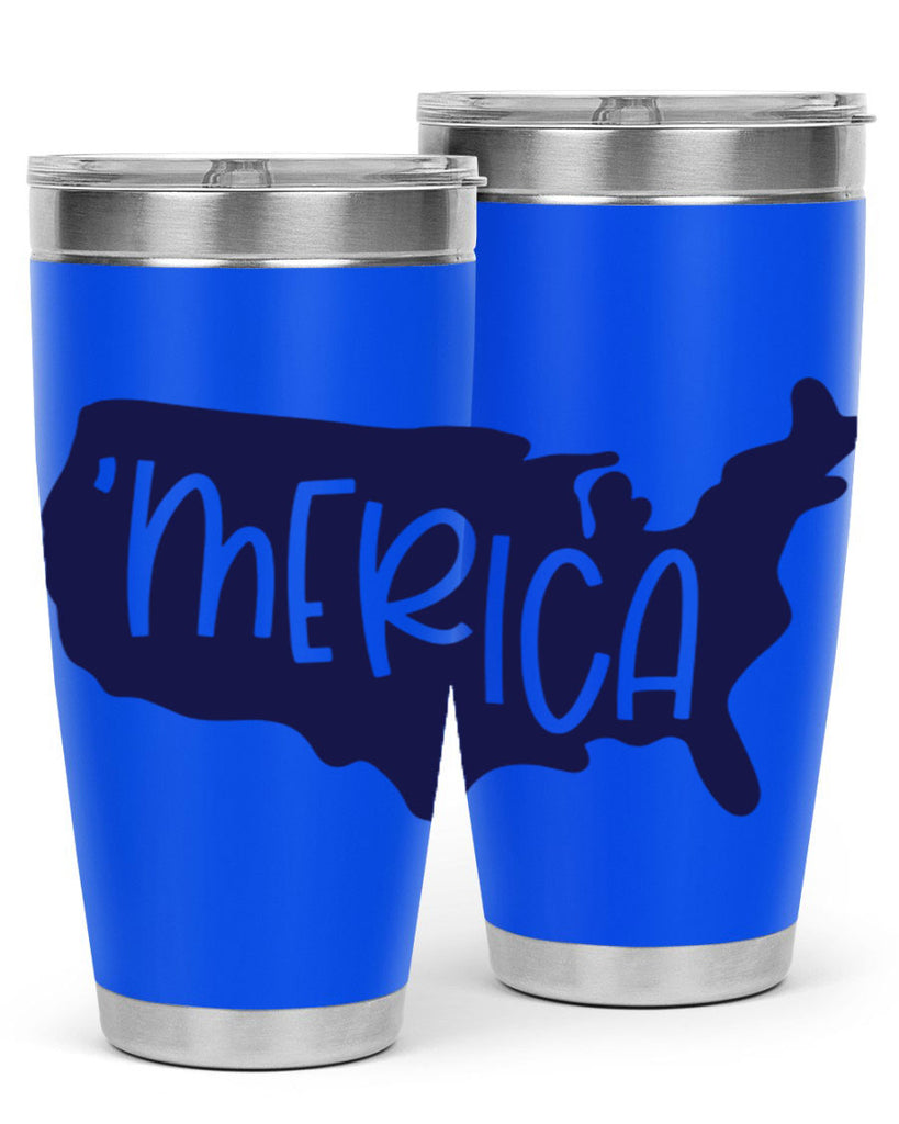 Merica Style 137#- Fourt Of July- Tumbler