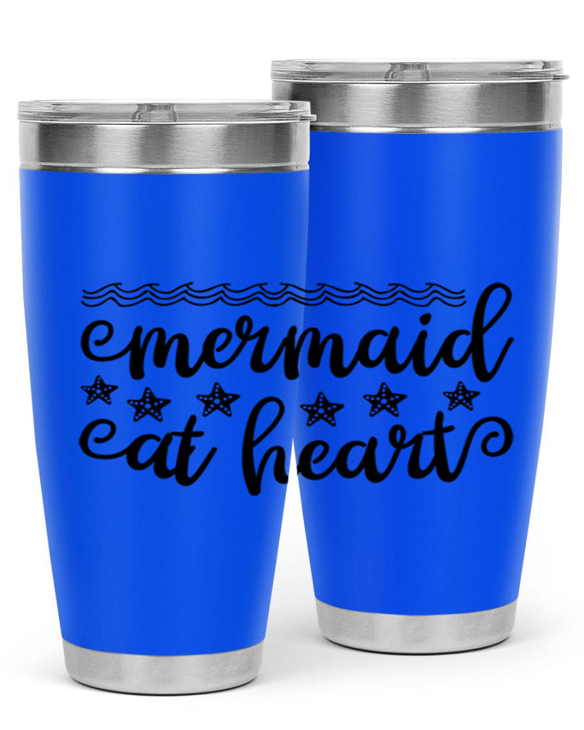 Mermaid at heart design 398#- mermaid- Tumbler