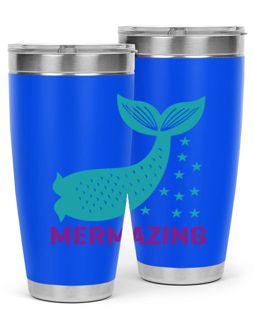 Mermazing 502#- mermaid- Tumbler