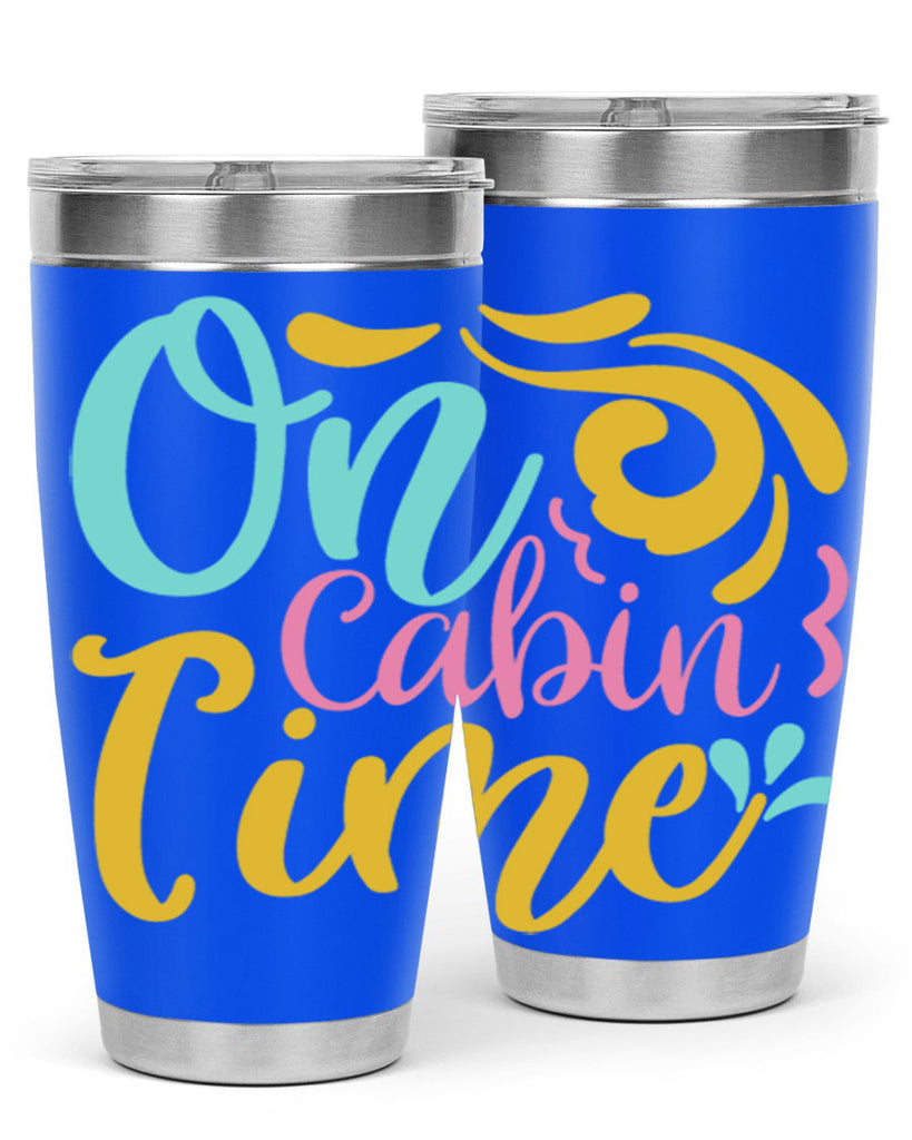 ON CABIN TIME Style 59#- summer- Tumbler