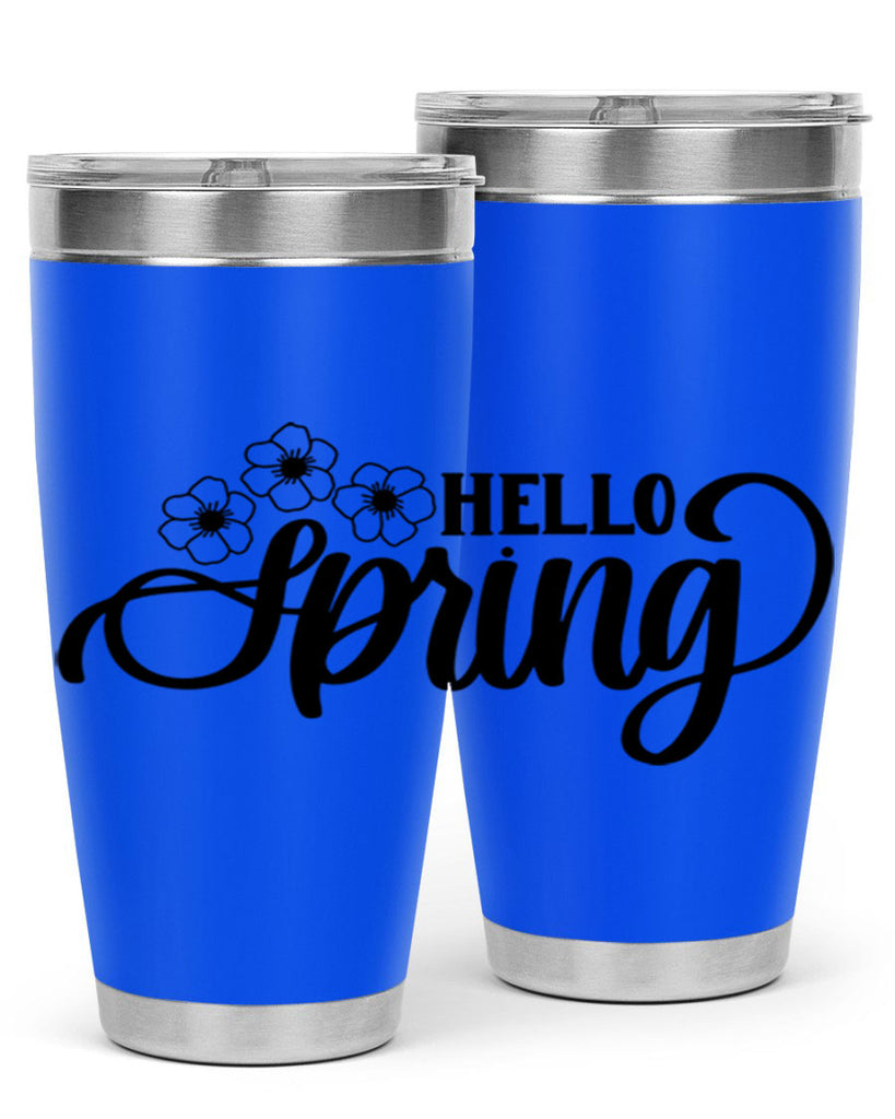 PNG_Hello Spring393#- spring- Tumbler