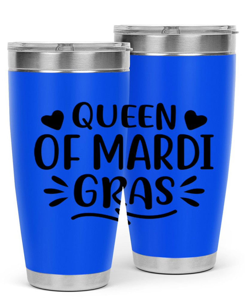 Queen Of Mardi Gras 133#- fashion- Cotton Tank
