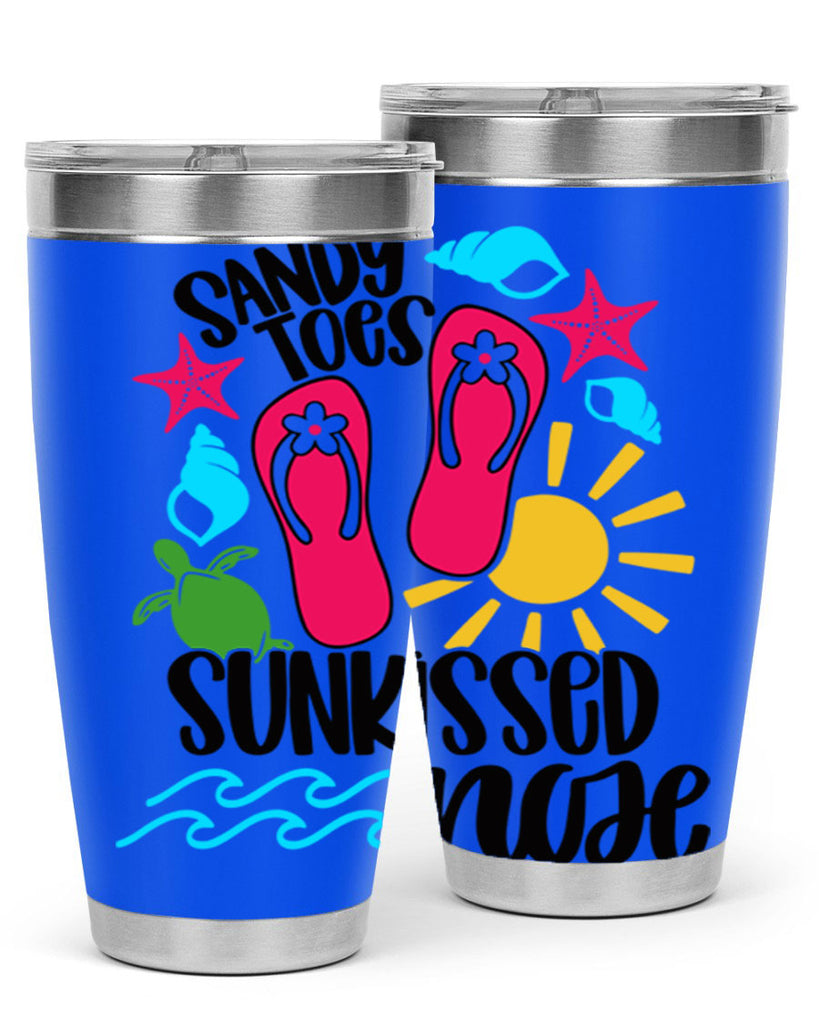 Sandy Toes Sunkissed Nose Style 27#- summer- Tumbler