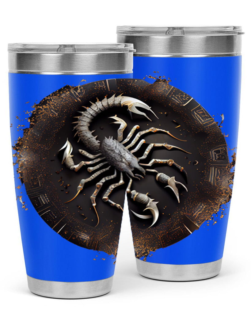 Scorpius 467#- zodiac- Tumbler