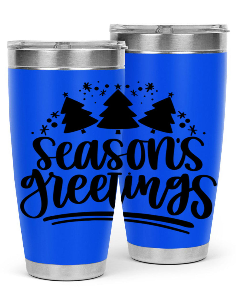 Seasons Greetings345#- winter- Tumbler