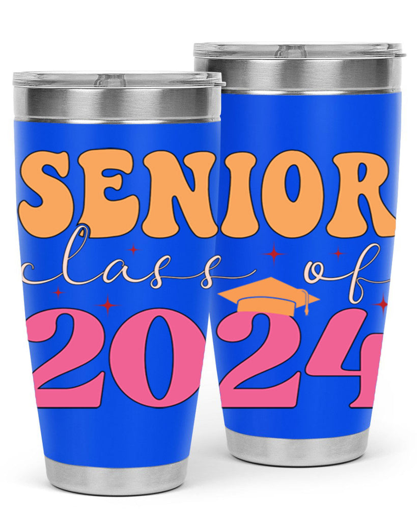 Senior class of 2024 17#- 12th grade- Tumbler