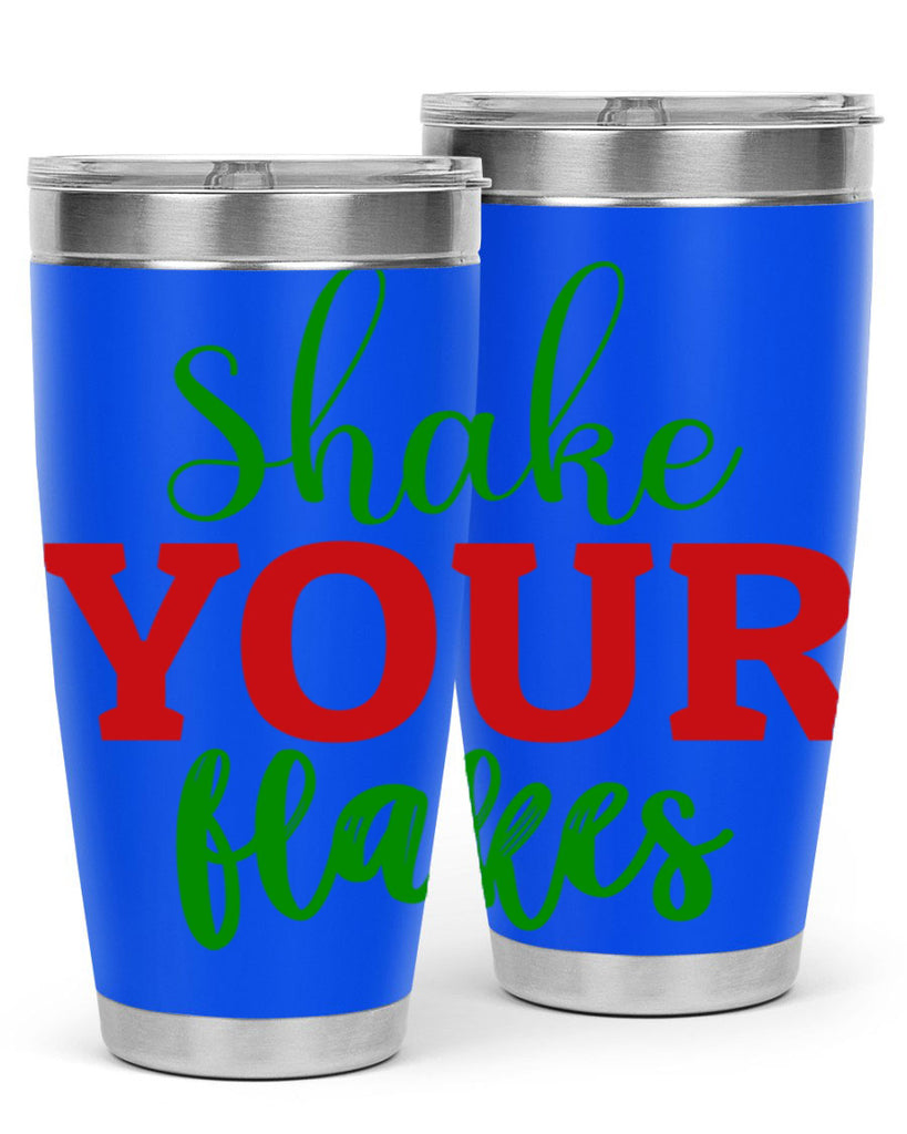 Shake Your Flakes 355#- winter- Tumbler