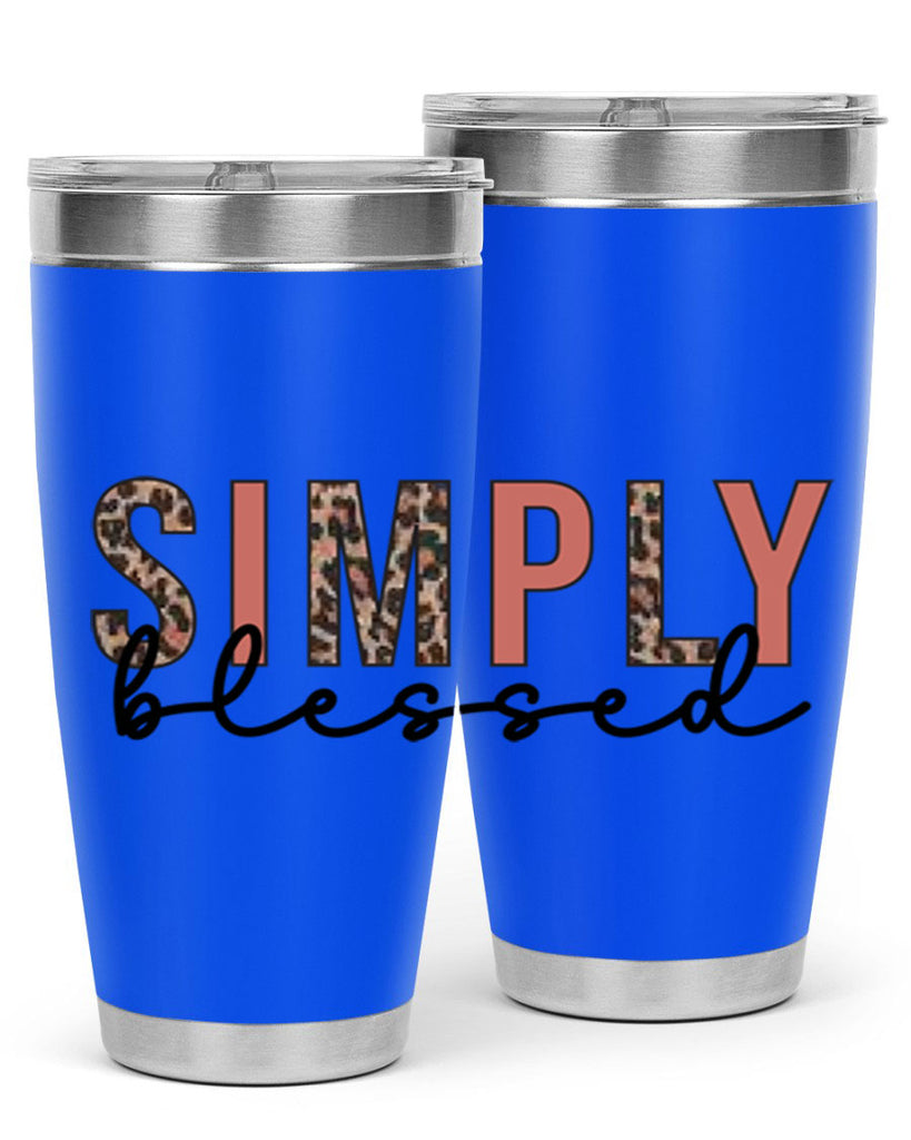 Simply blessed 575#- fall- Tumbler