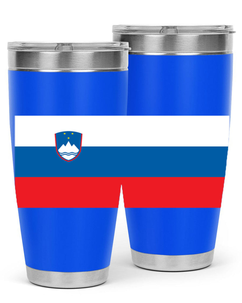 Slovenia 39#- world flags- Tumbler