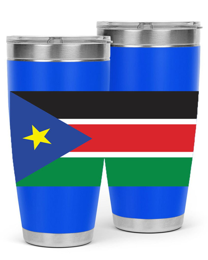 South Sudan 34#- world flags- Tumbler