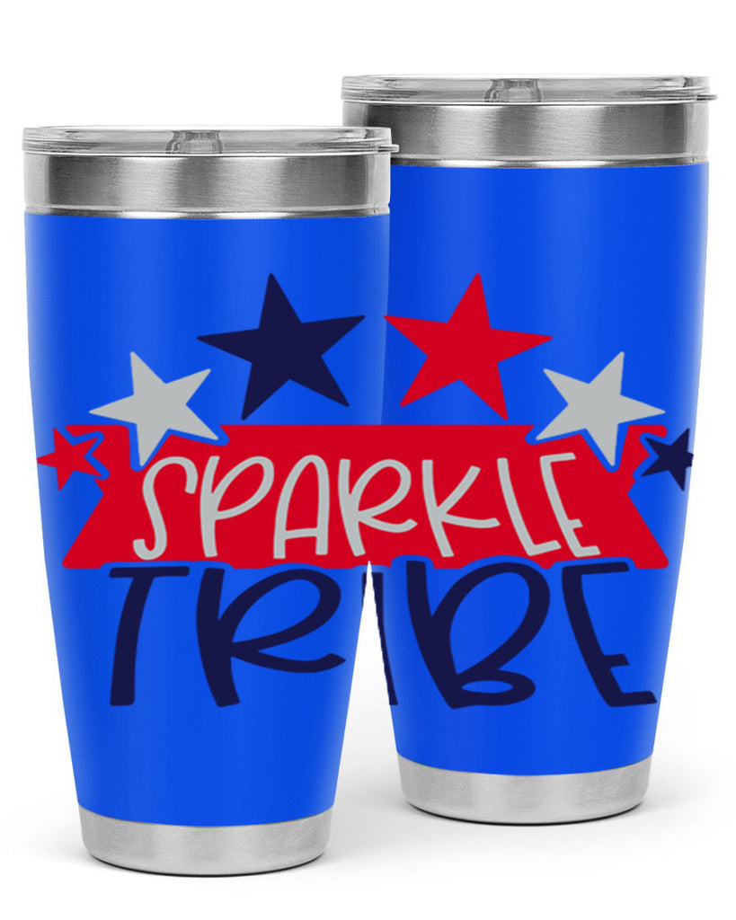 Sparkle Tribe Style 172#- Fourt Of July- Tumbler