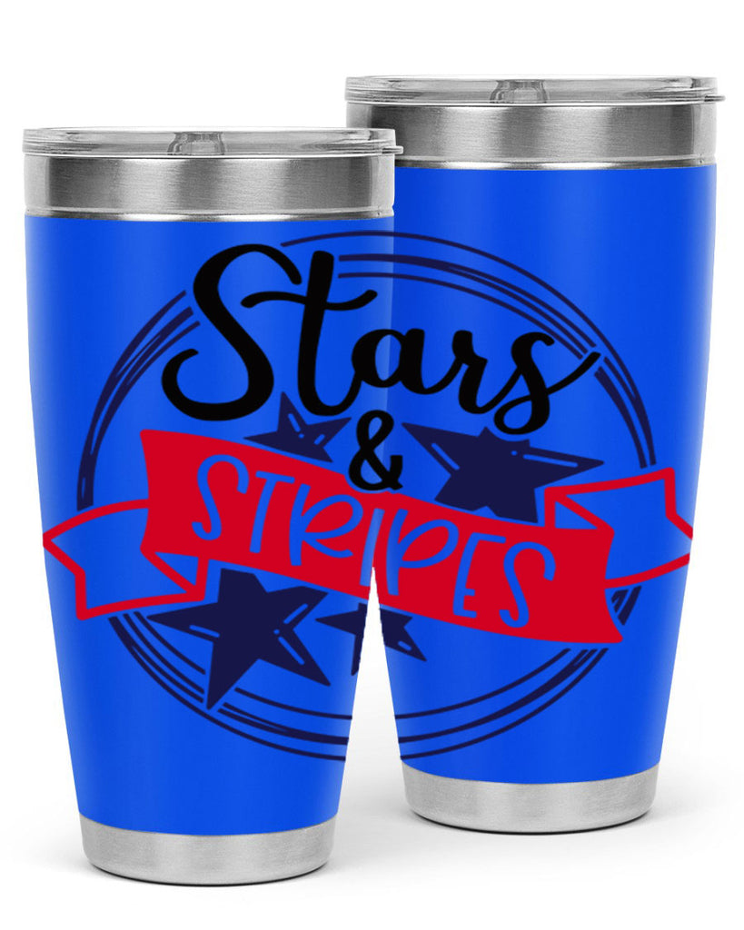 Stars StripeS Style 174#- Fourt Of July- Tumbler