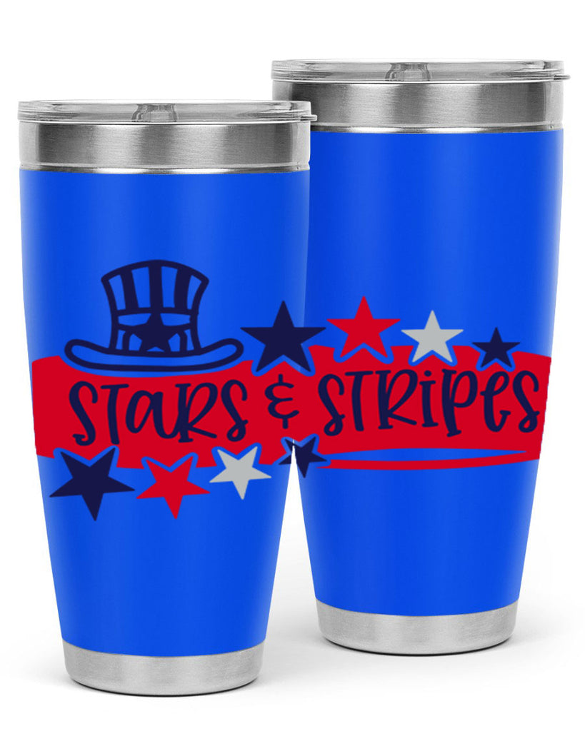 Stars Stripes Style 175#- Fourt Of July- Tumbler