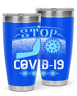 Stop covid Style 22#- corona virus- Tumbler