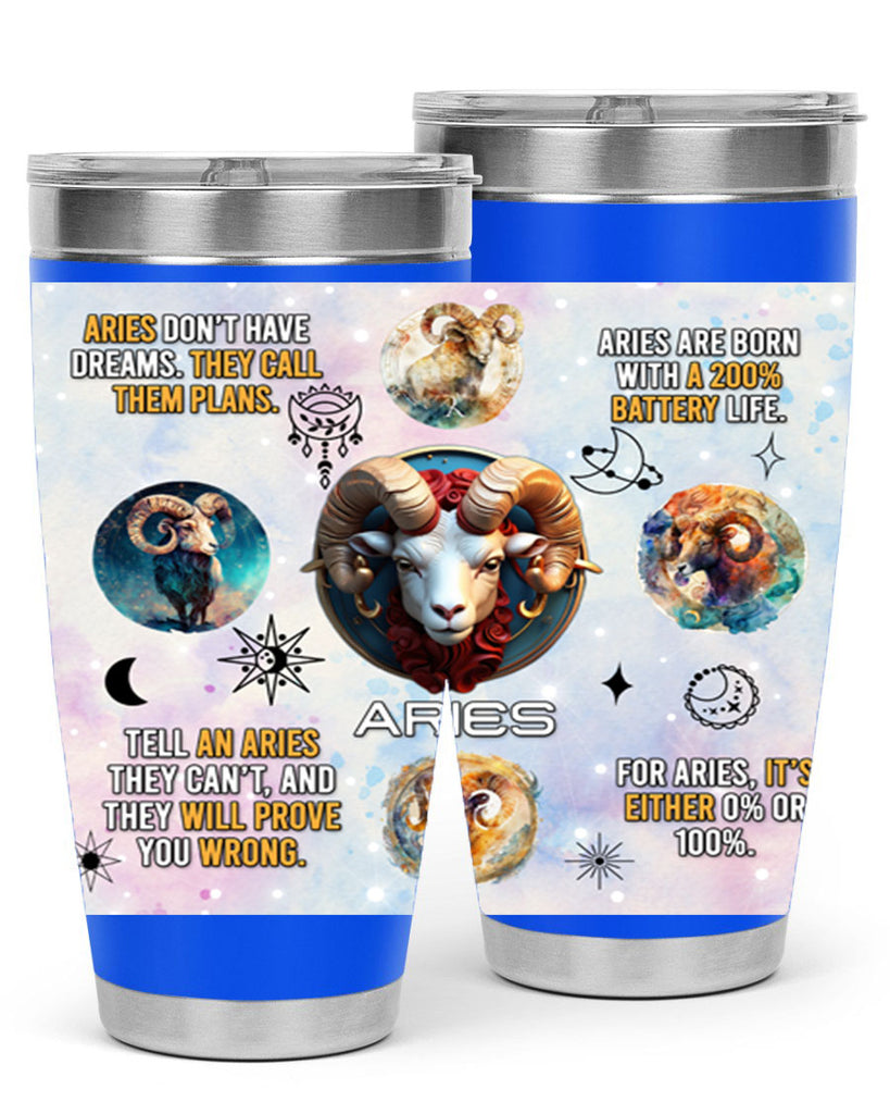 StraightAries 469#- zodiac- Tumbler