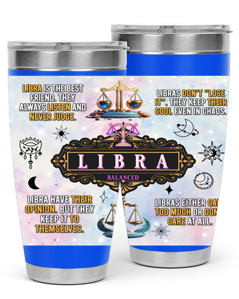 StraightLibra 474#- zodiac- Tumbler