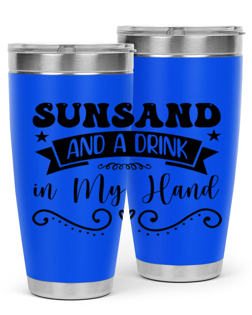 Sunsandandadrinkin 484#- zodiac- Tumbler