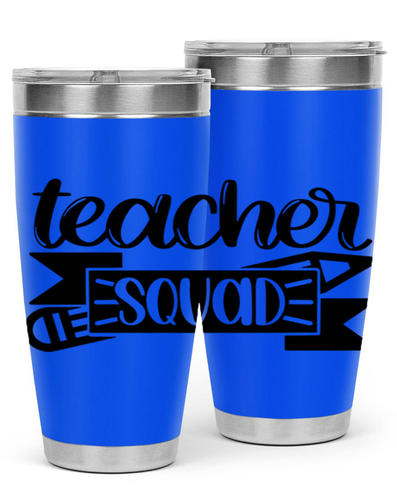 Teacher Squad Style 48#- teacher- tumbler