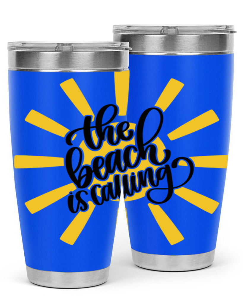 The Beachy Is Calling Style 10#- summer- Tumbler