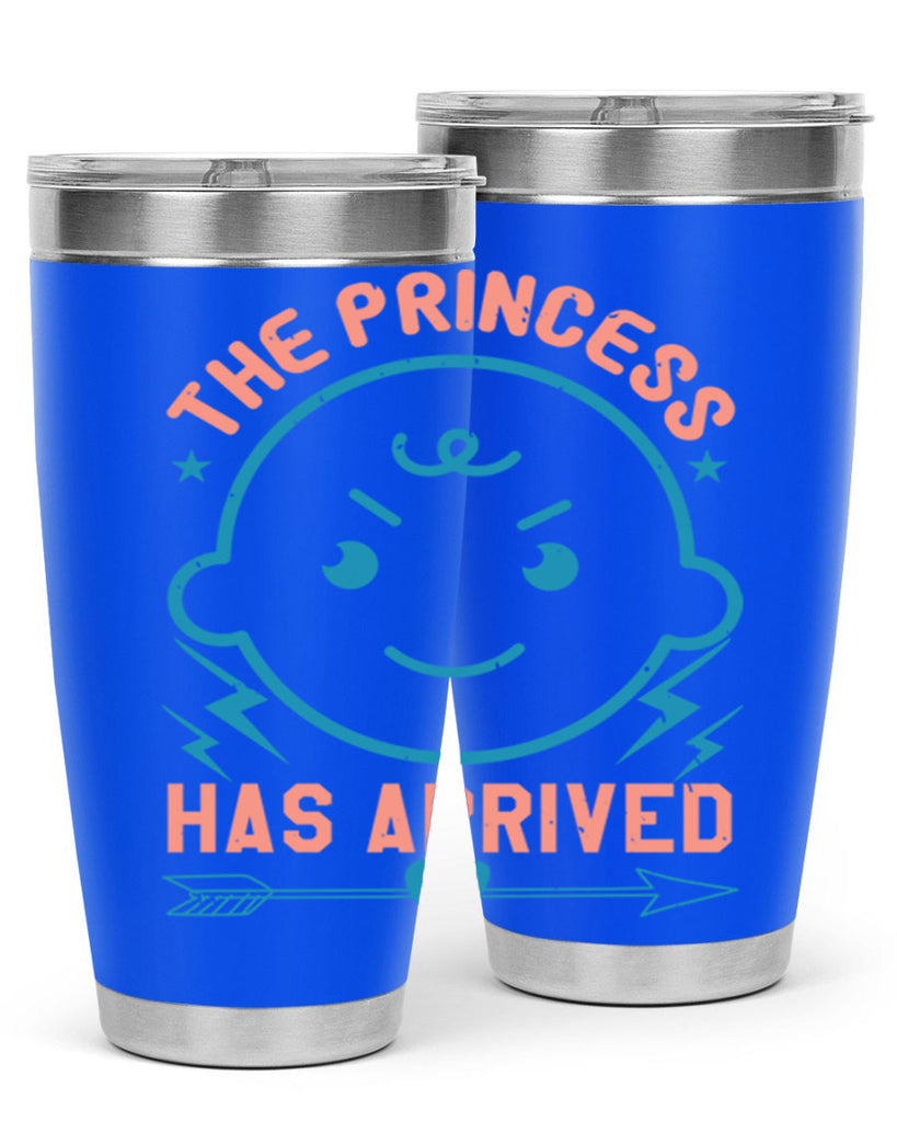 The princess has arrived Style 10#- baby shower- tumbler