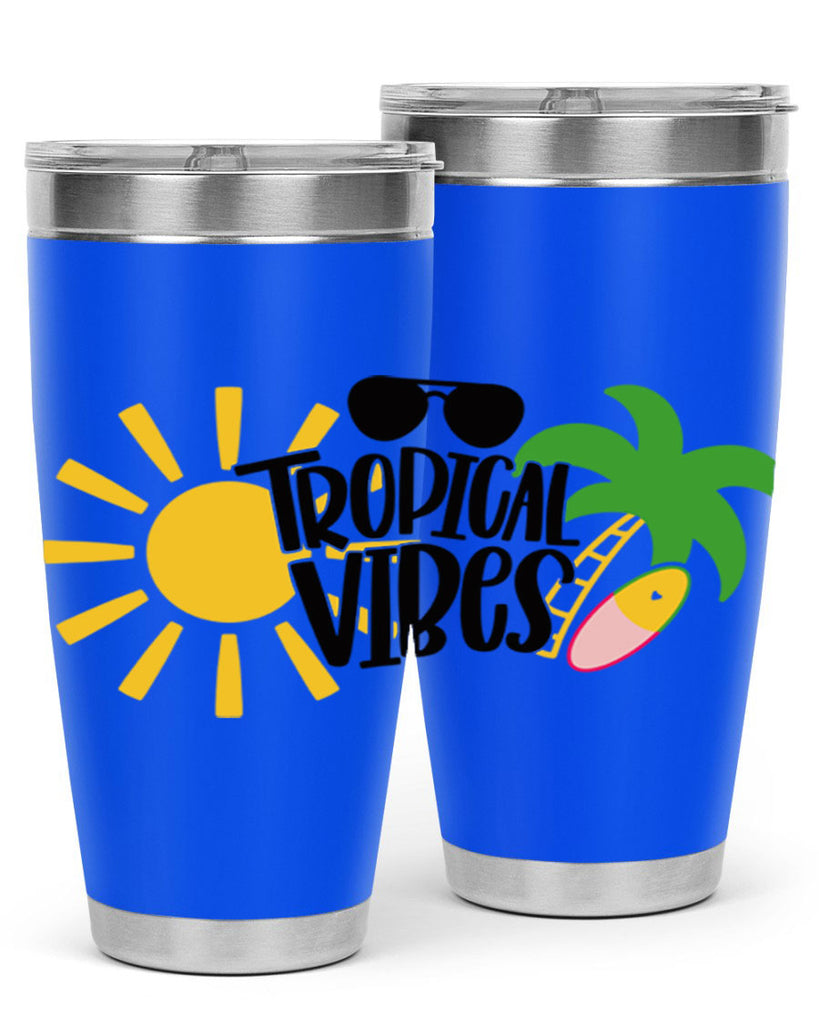 Tropical Vibes Style 9#- summer- Tumbler