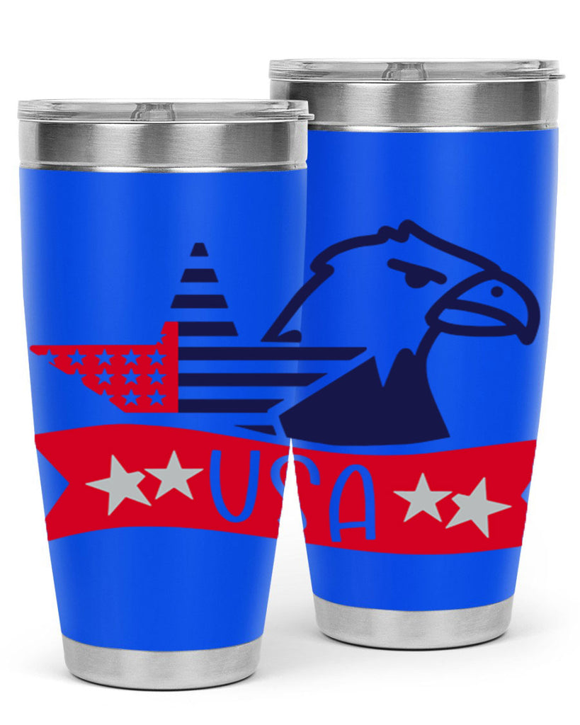 USA Style 182#- Fourt Of July- Tumbler