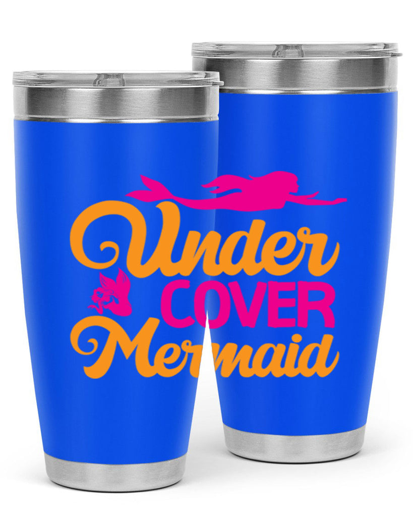 Under Cover Mermaid 638#- mermaid- Tumbler