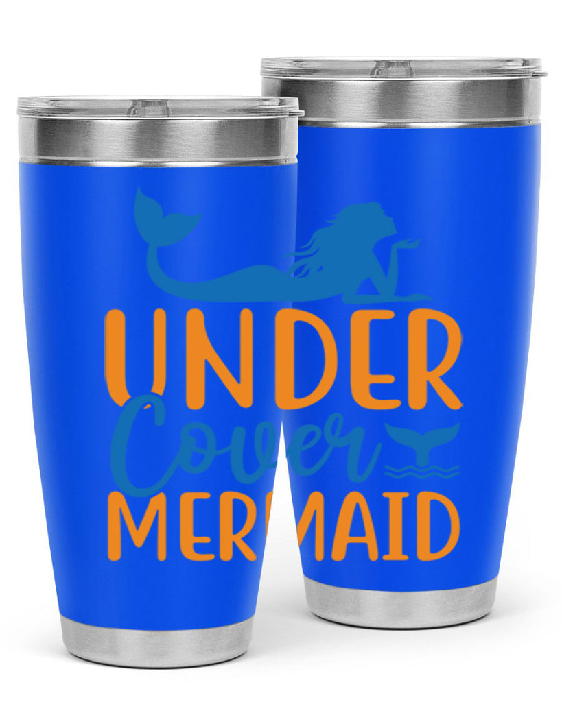 Under Cover Mermaid 644#- mermaid- Tumbler