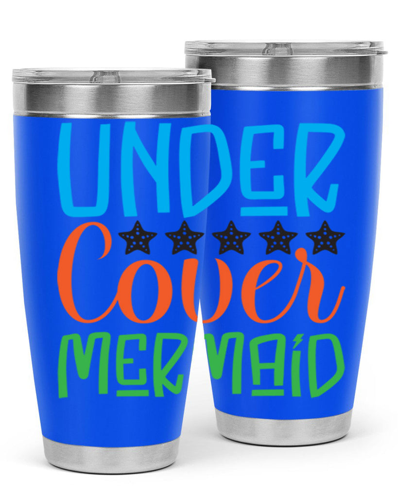 Under Cover Mermaid 648#- mermaid- Tumbler