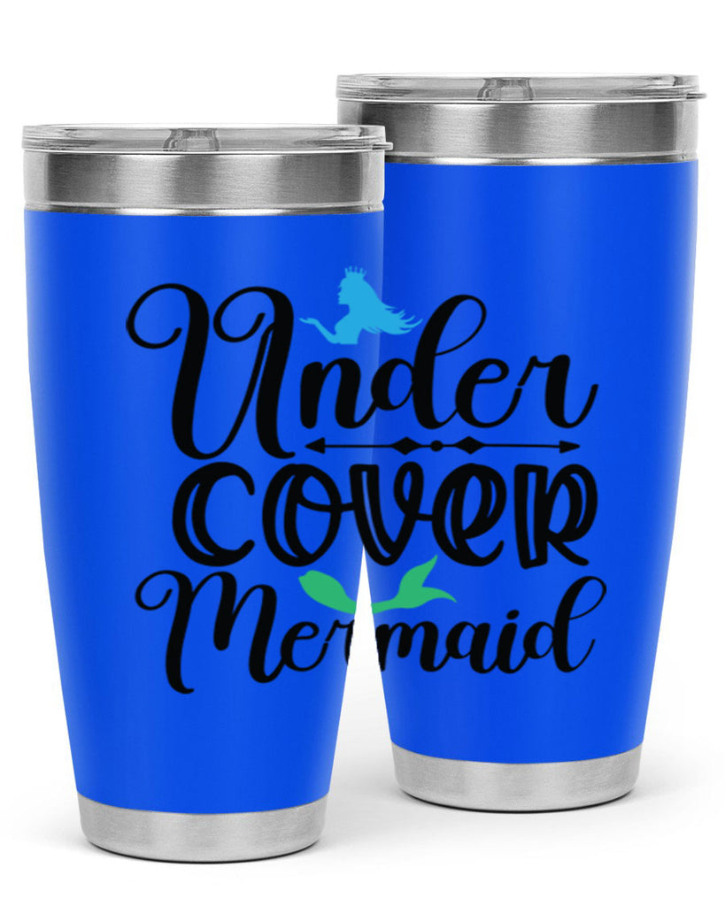 Under Cover Mermaid 651#- mermaid- Tumbler