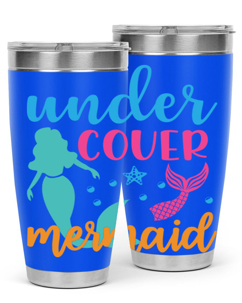 Under Cover Mermaid Design 654#- mermaid- Tumbler