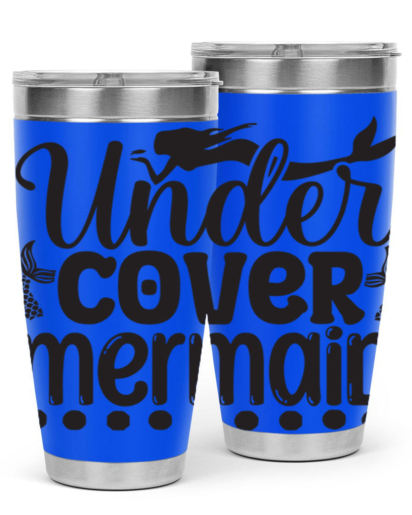 Under cover mermaid 649#- mermaid- Tumbler