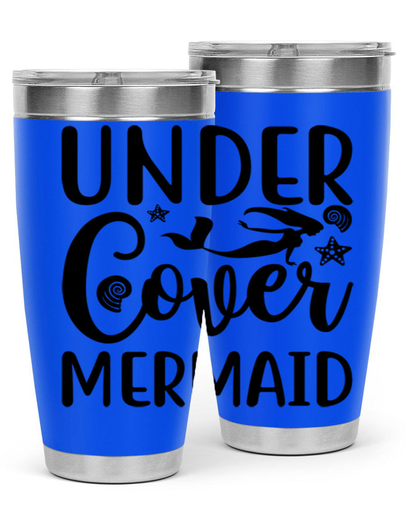 Under cover mermaid design 655#- mermaid- Tumbler