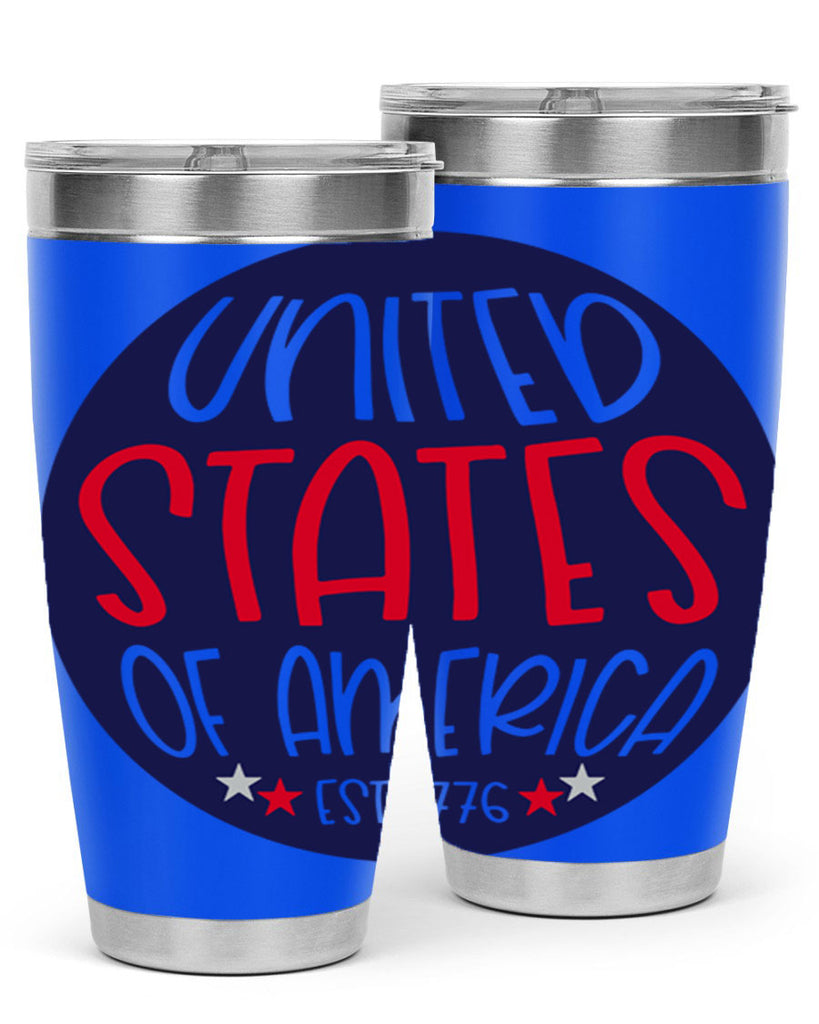 United States Of America Est Style 176#- Fourt Of July- Tumbler