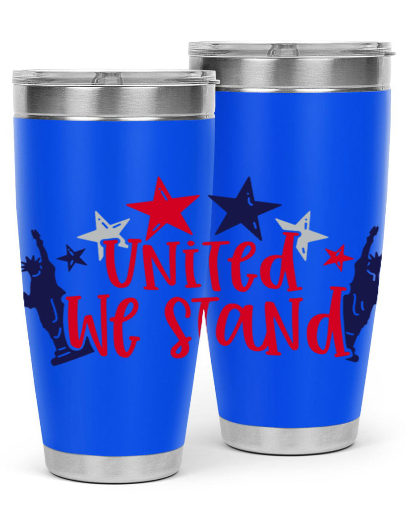 United We Stand Style 179#- Fourt Of July- Tumbler