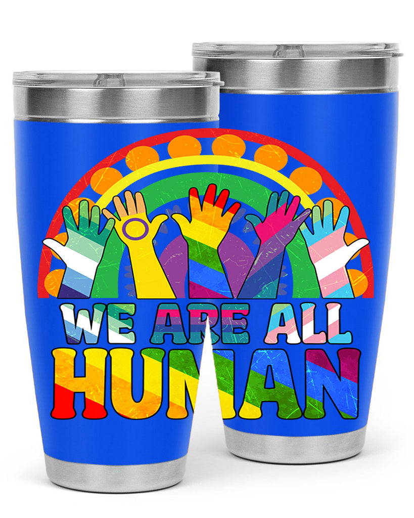 We Are All Human Pride Ally Rainbow Lgbt 25#- lgbt- Tumbler