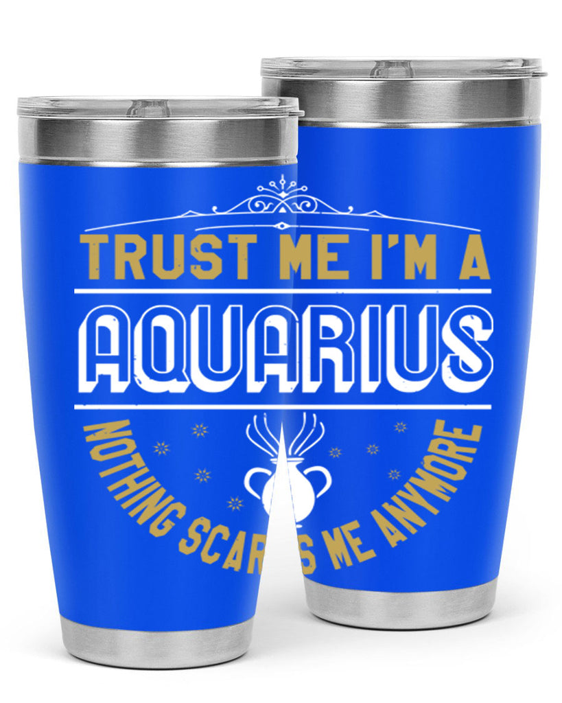 aquarius 87#- zodiac- Tumbler